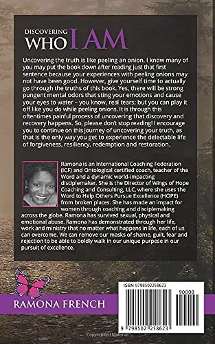Discovering Who I Am: back cover